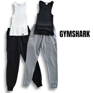 Gymshark Mens Medium Bundle Joggers Tanks Activewear Lot